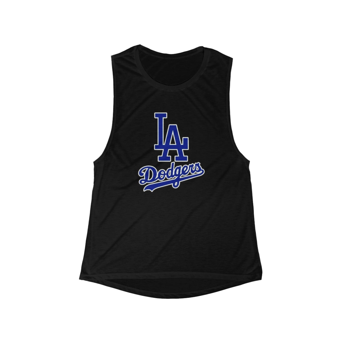 Los Angeles Dodgers Women's Flowy Scoop Muscle Tank