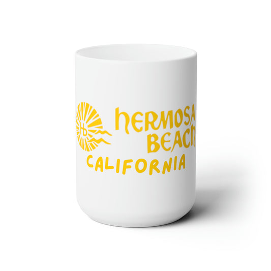 Hermosa Beach California Ceramic Mug 15oz