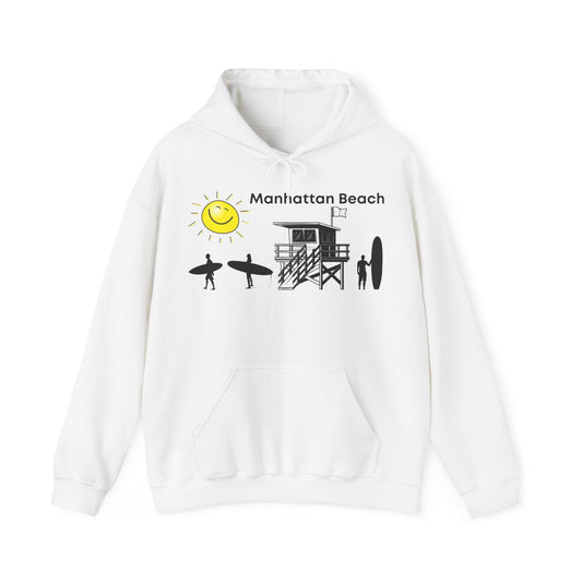 Manhattan Beach California Unisex Heavy Blend™ Hooded Sweatshirt