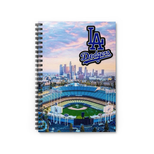 Los Angeles Dodgers Spiral Notebook - Ruled Line