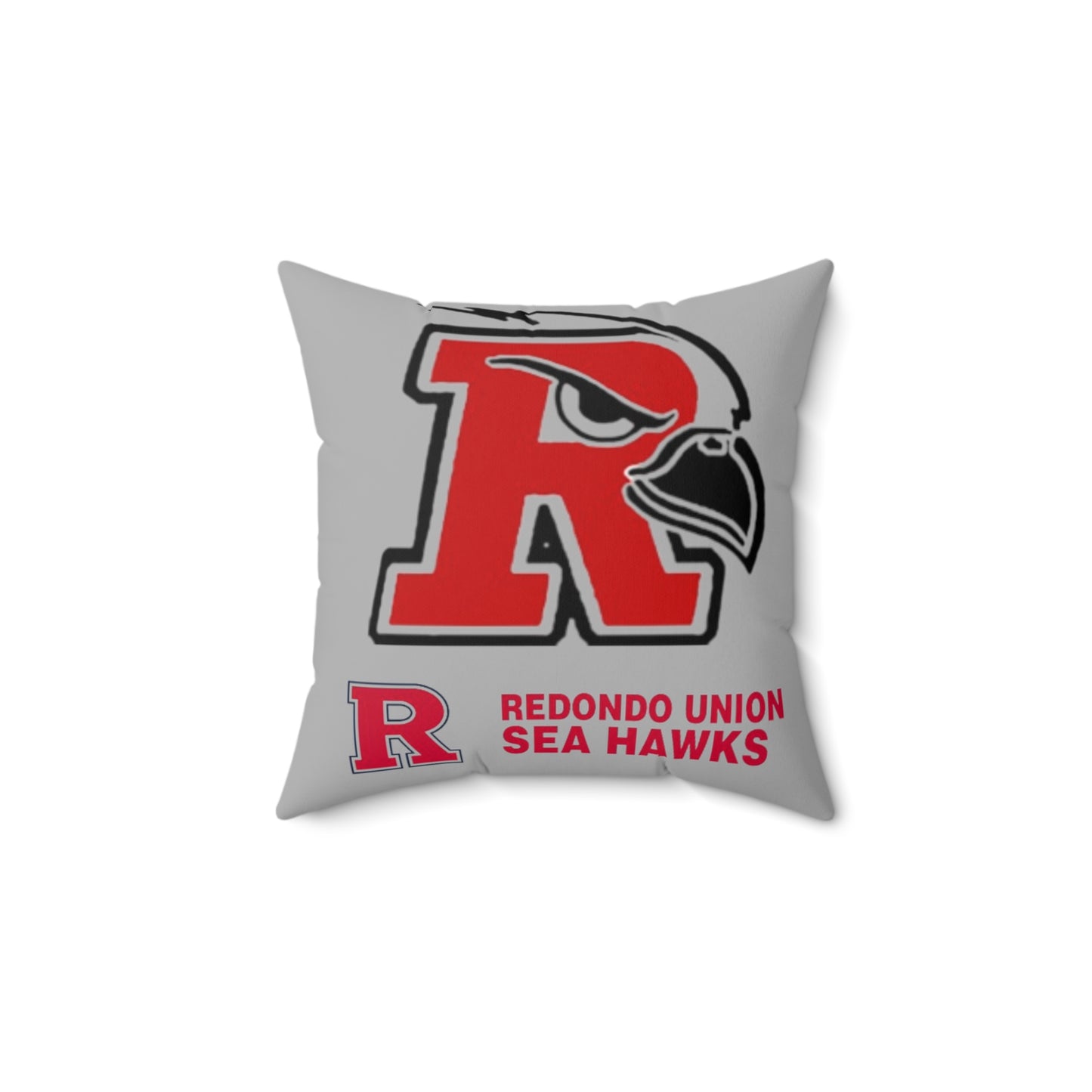 Redondo Beach Union High School - Spun Polyester Square Pillow