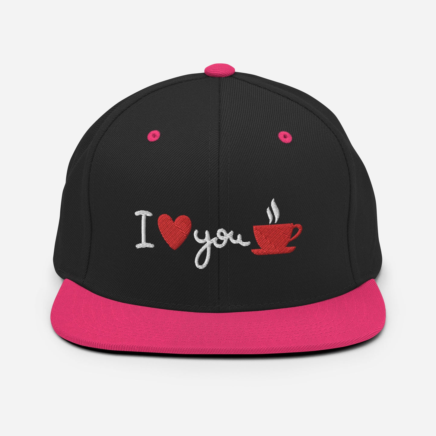I LOVE YOU COFFEE - Snapback Hat