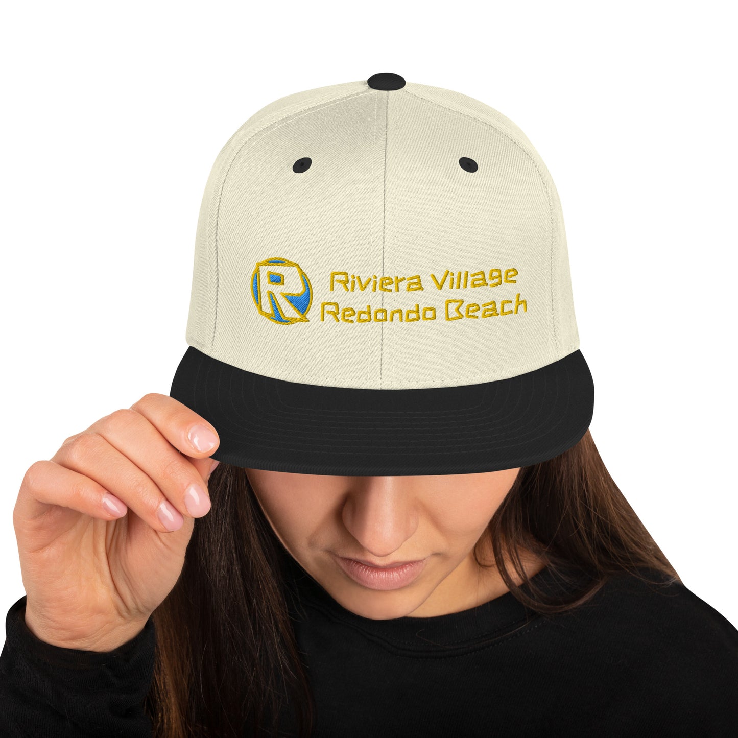 Riviera Village Redondo Beach California Snapback Hat