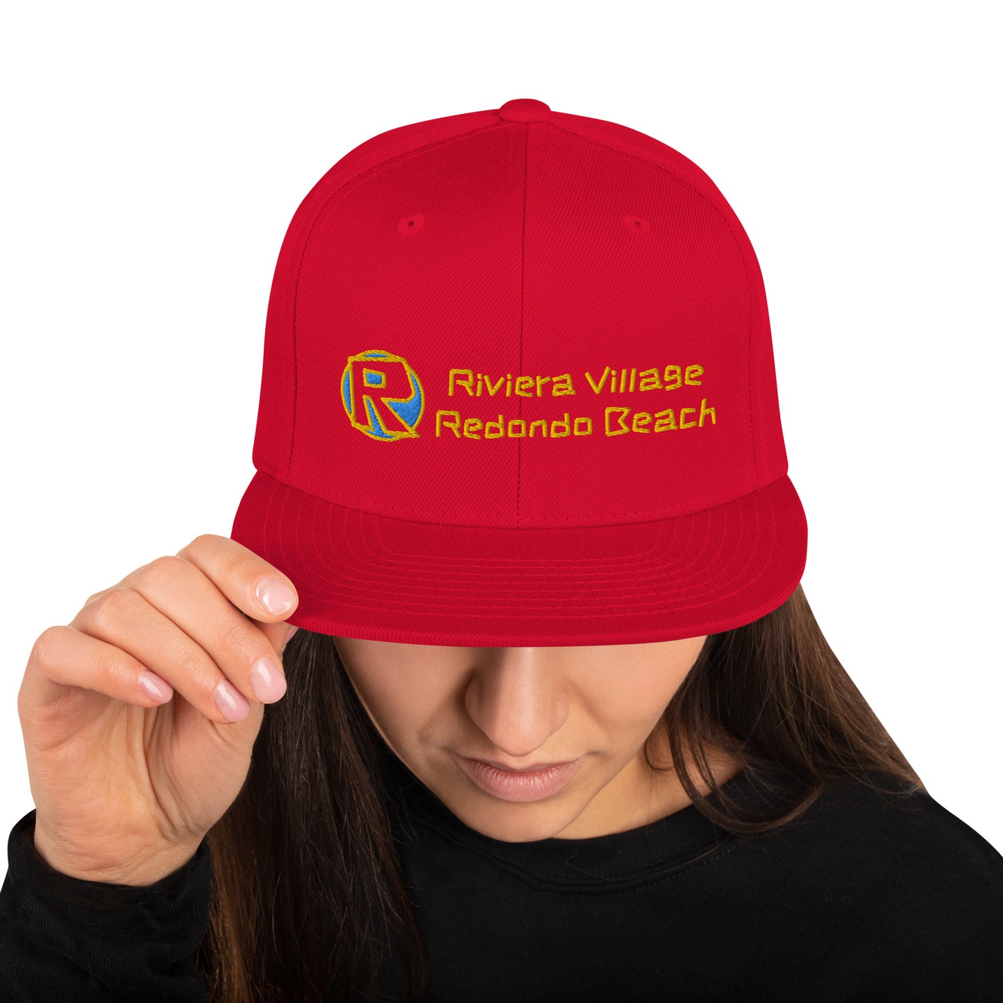 Riviera Village Redondo Beach California Snapback Hat