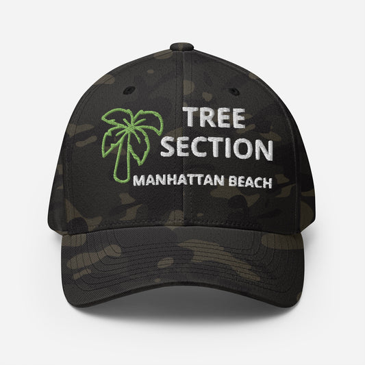Tree Section Manhattan Beach Structured Twill Cap