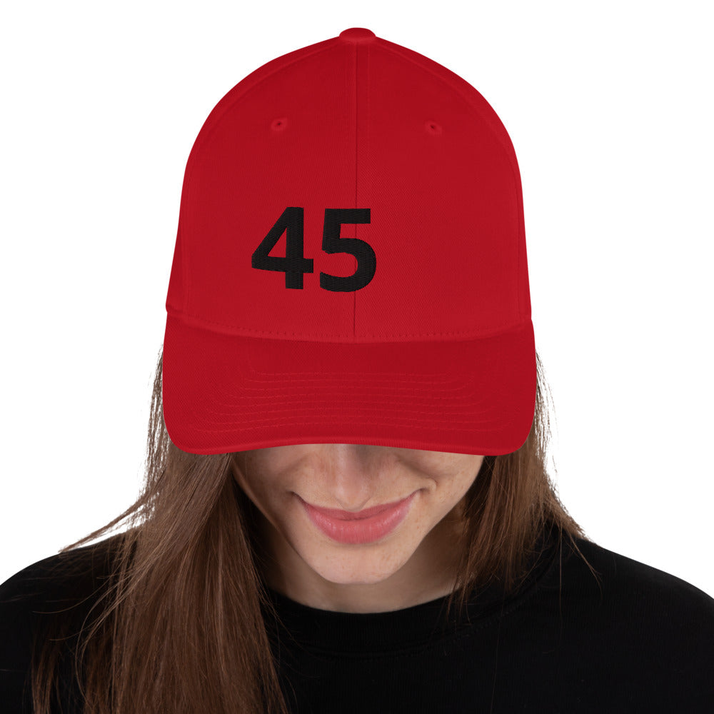 45 Structured Twill Cap