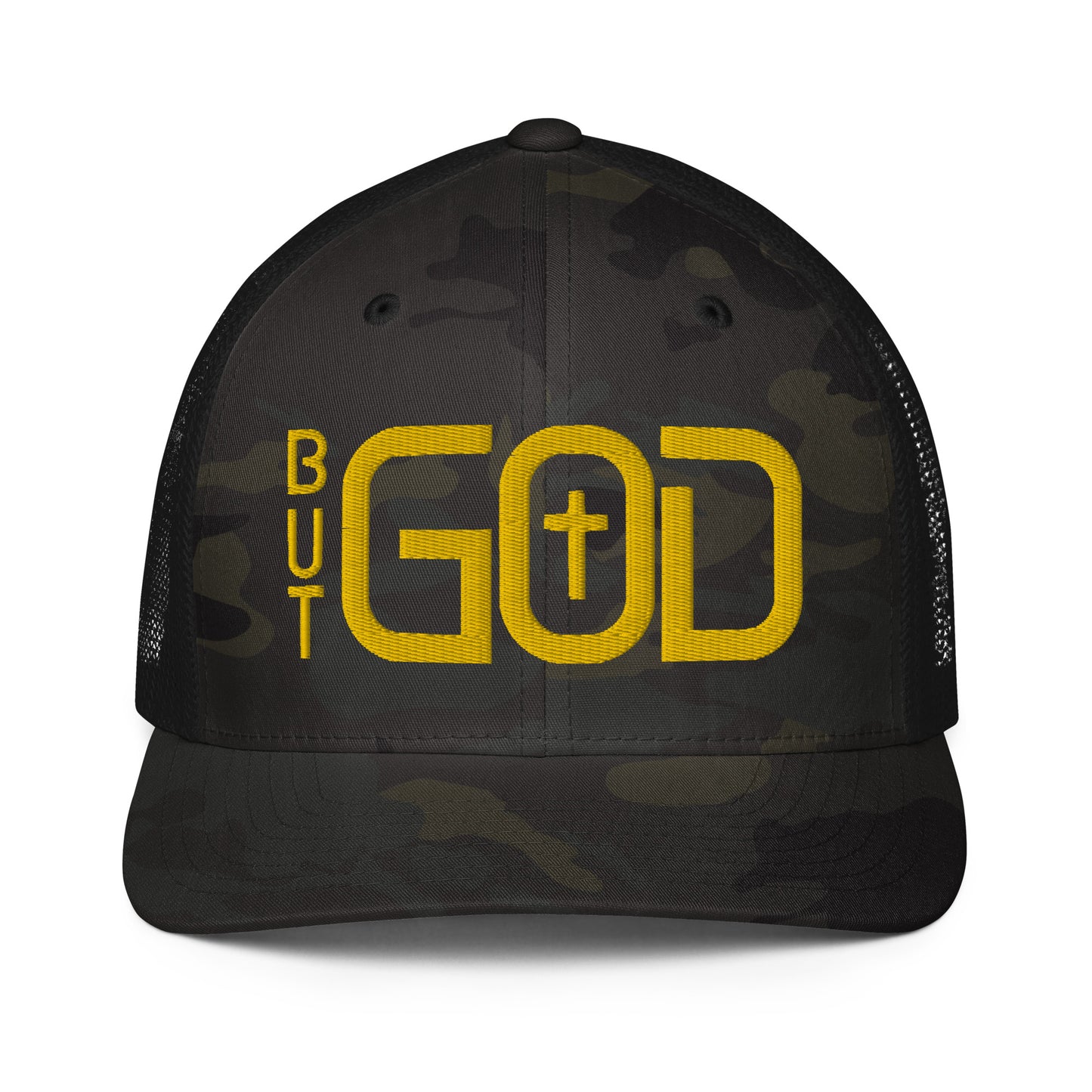 But GOD - Many Colors Mesh back trucker cap