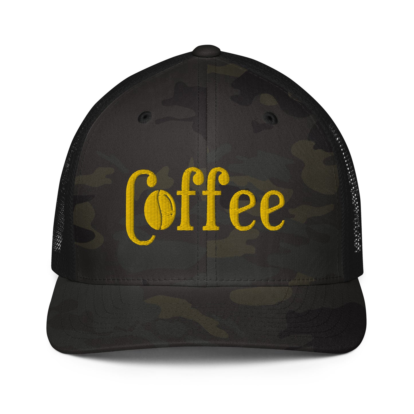 Coffee - Mesh back trucker cap