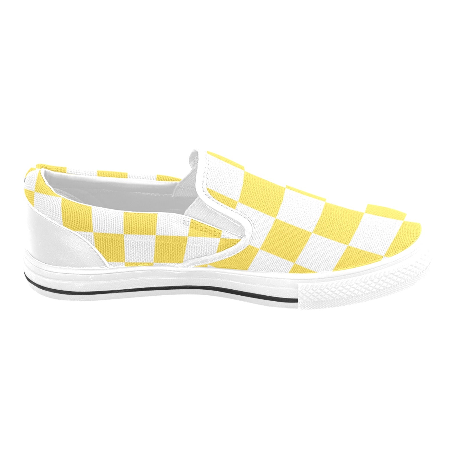 Checkerboard Slip-on Canvas Kid's Shoes (Big Kid)