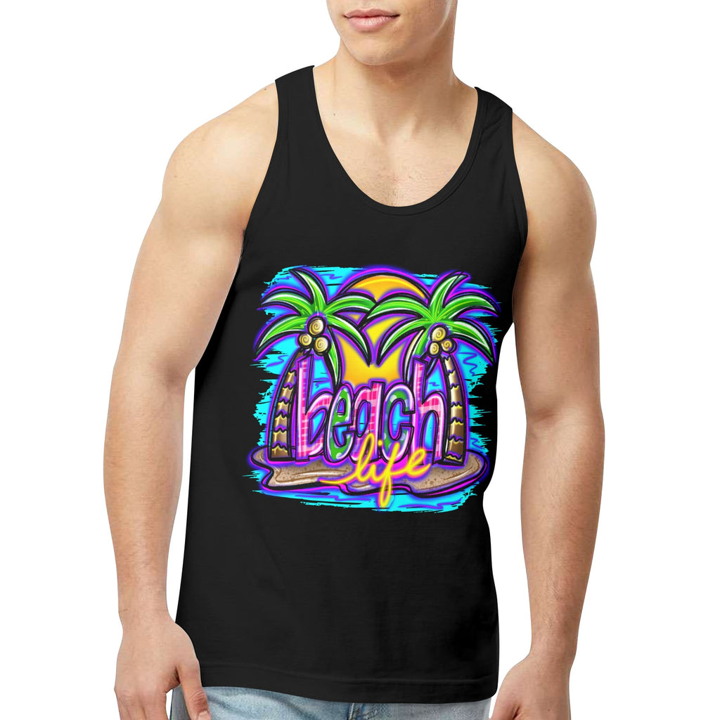 Beach Life Men's Tank Top  Made in USA