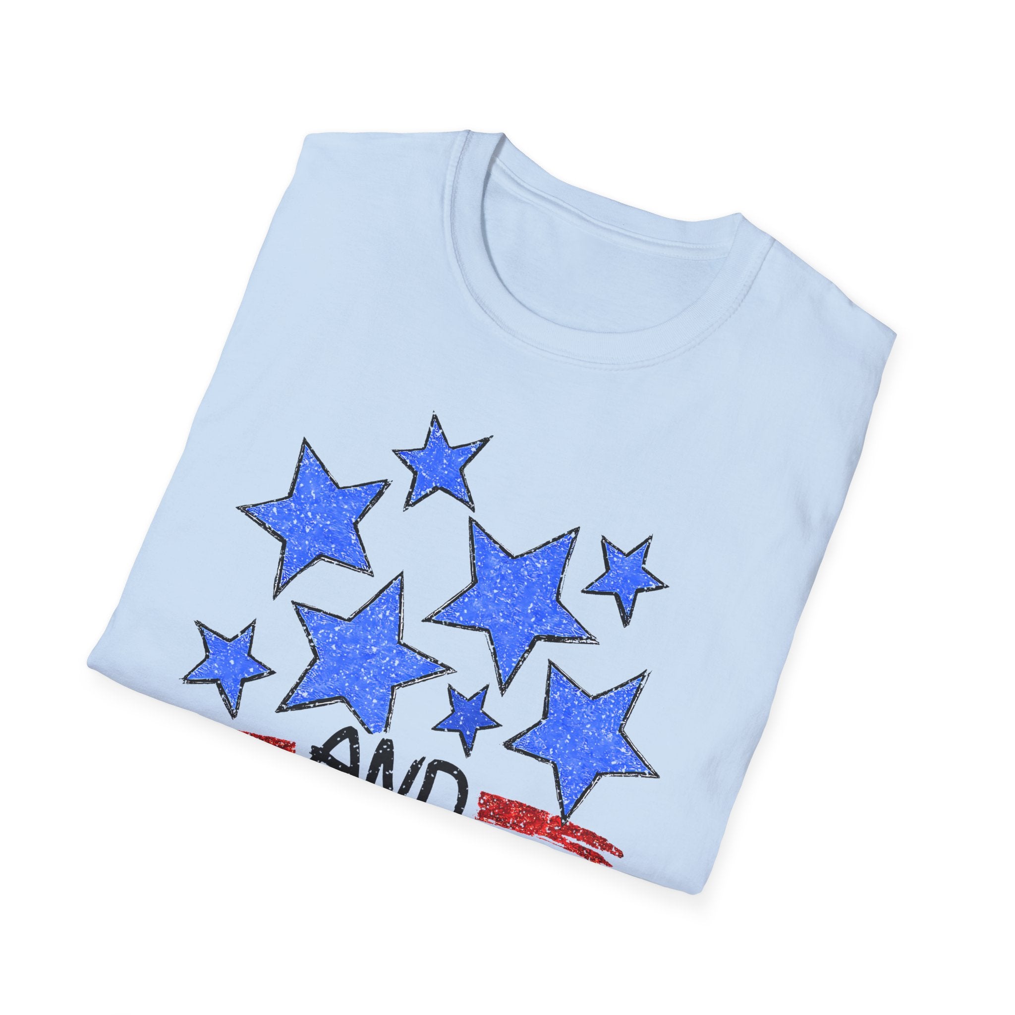 Stars and Stripes T-Shirt — Flag Graphic Patriotic Tee