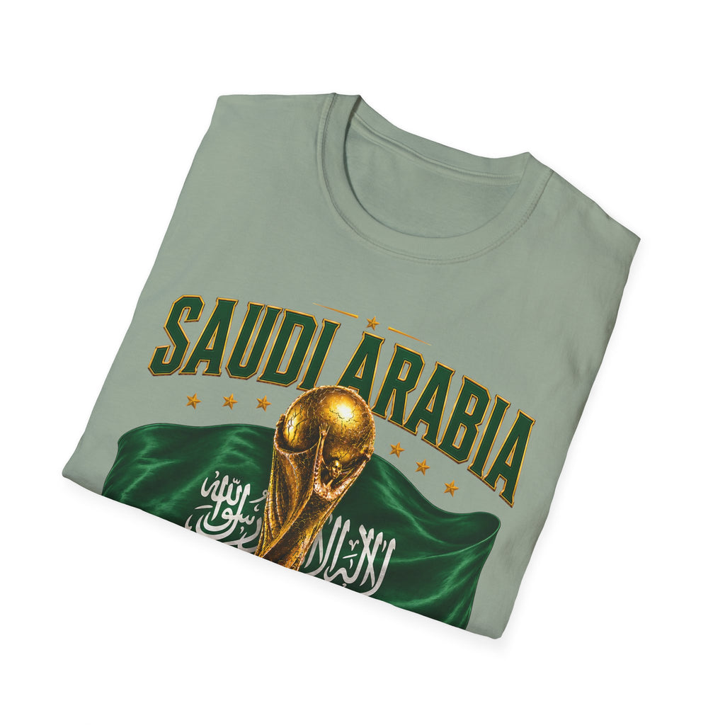Saudi Arabia 2026 World Cup T-Shirt – Soccer Champion Trophy Design
