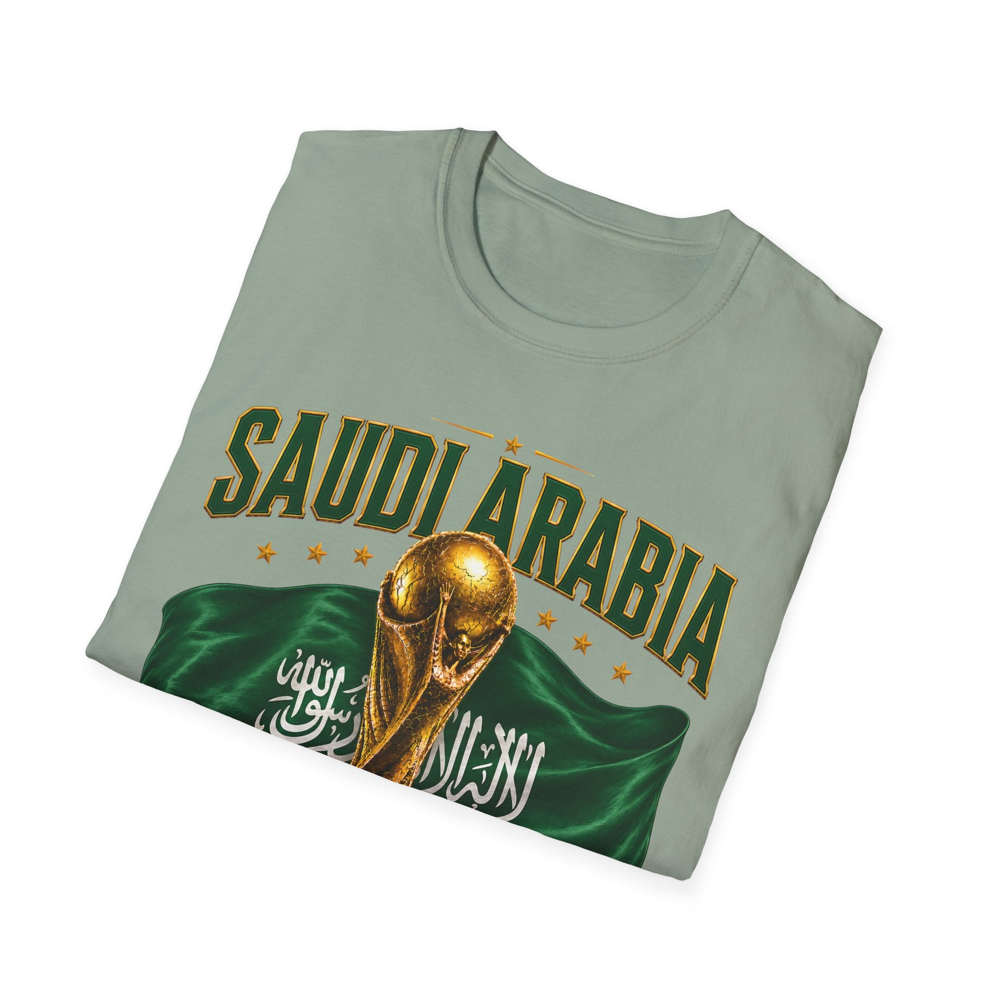 Saudi Arabia 2026 World Cup T-Shirt – Soccer Champion Trophy Design