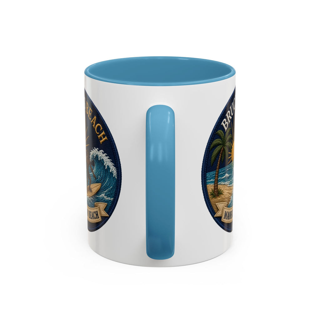 Bruce's Beach Manhattan Beach Surf Mug – Accent Coffee Cup (11/15oz)