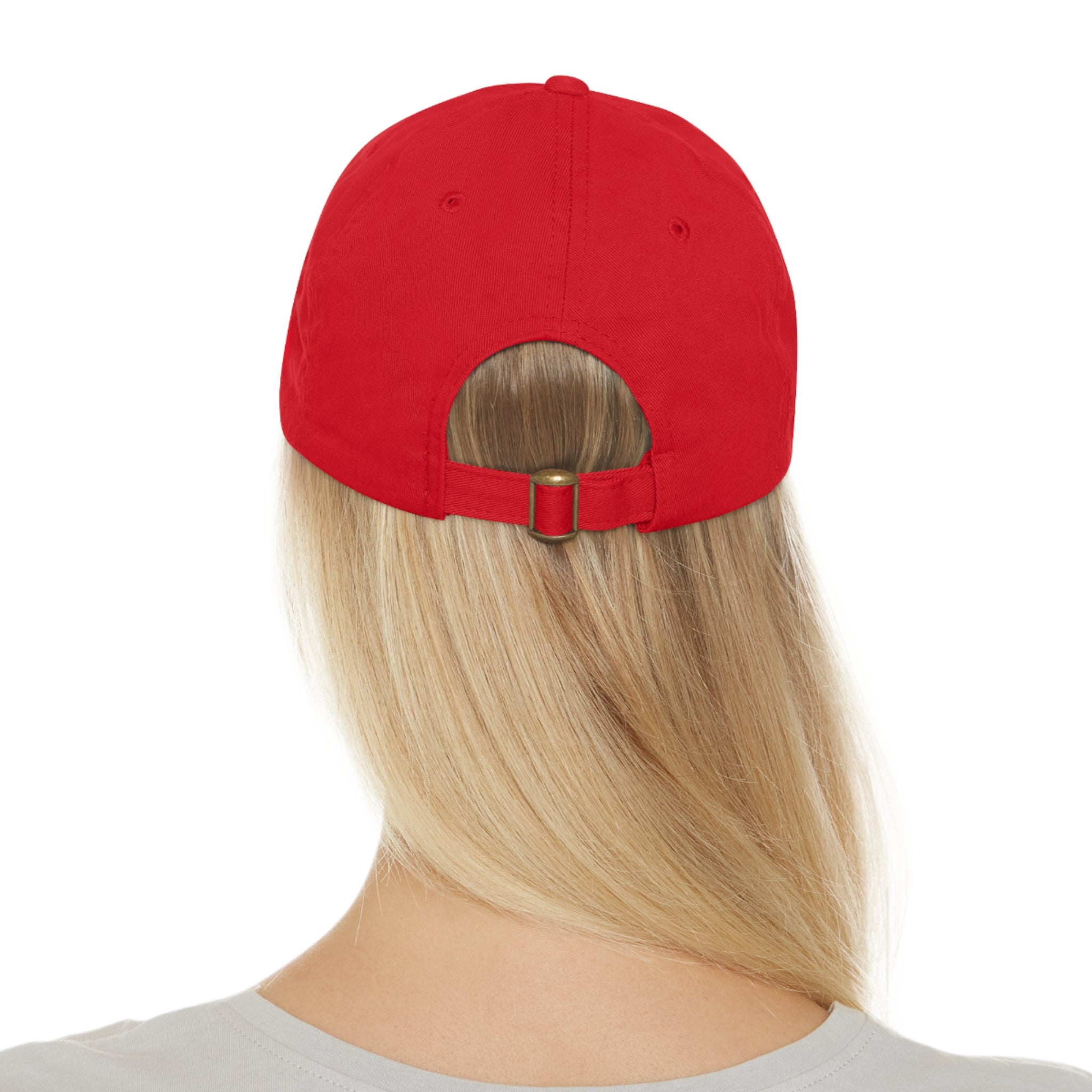 Volleyball Smiley Mom and Dad Hat — "South Bay Volleyball: It’s Awesome" Leather Patch