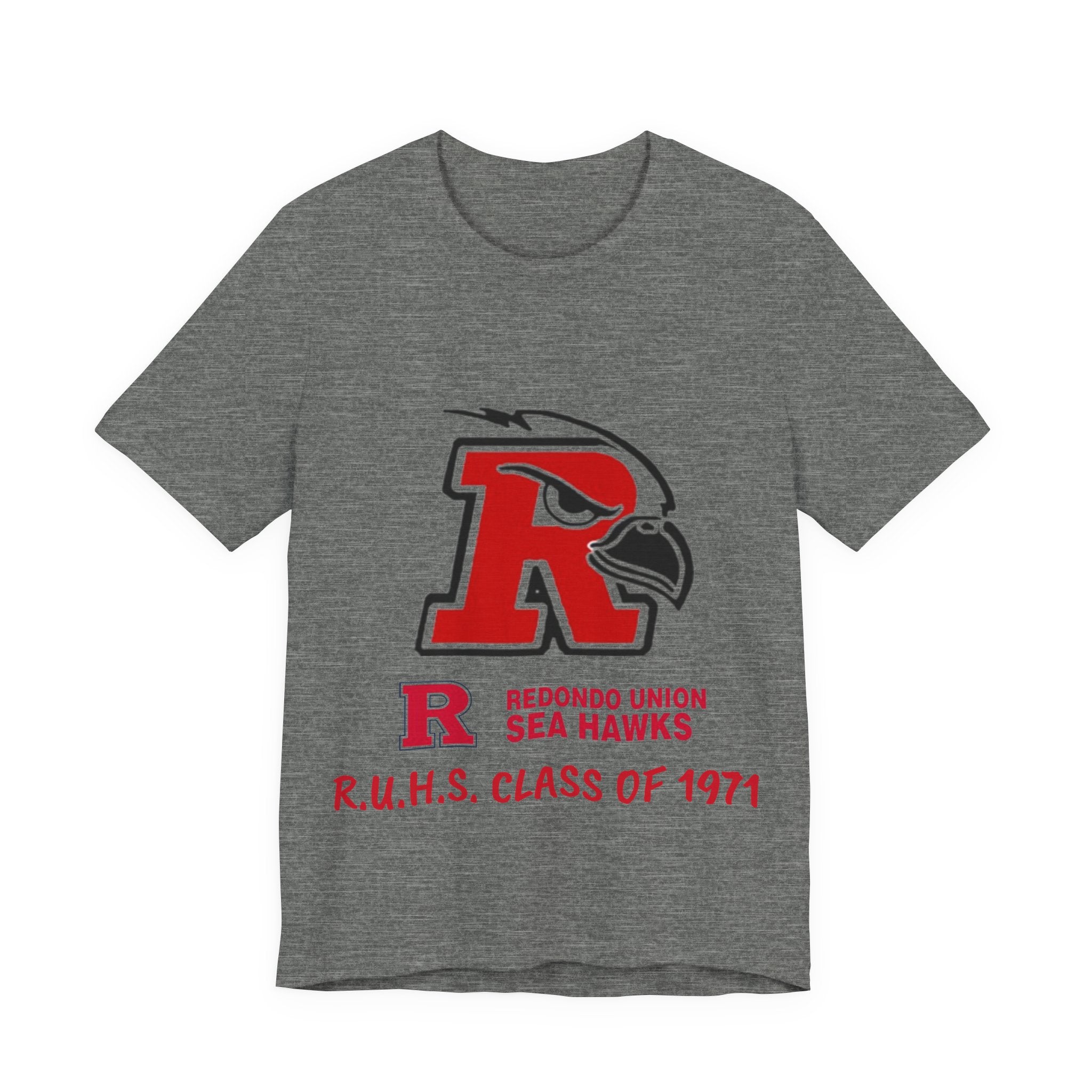 Redondo Union High School Class of 1971 - Unisex Jersey Short Sleeve Tee