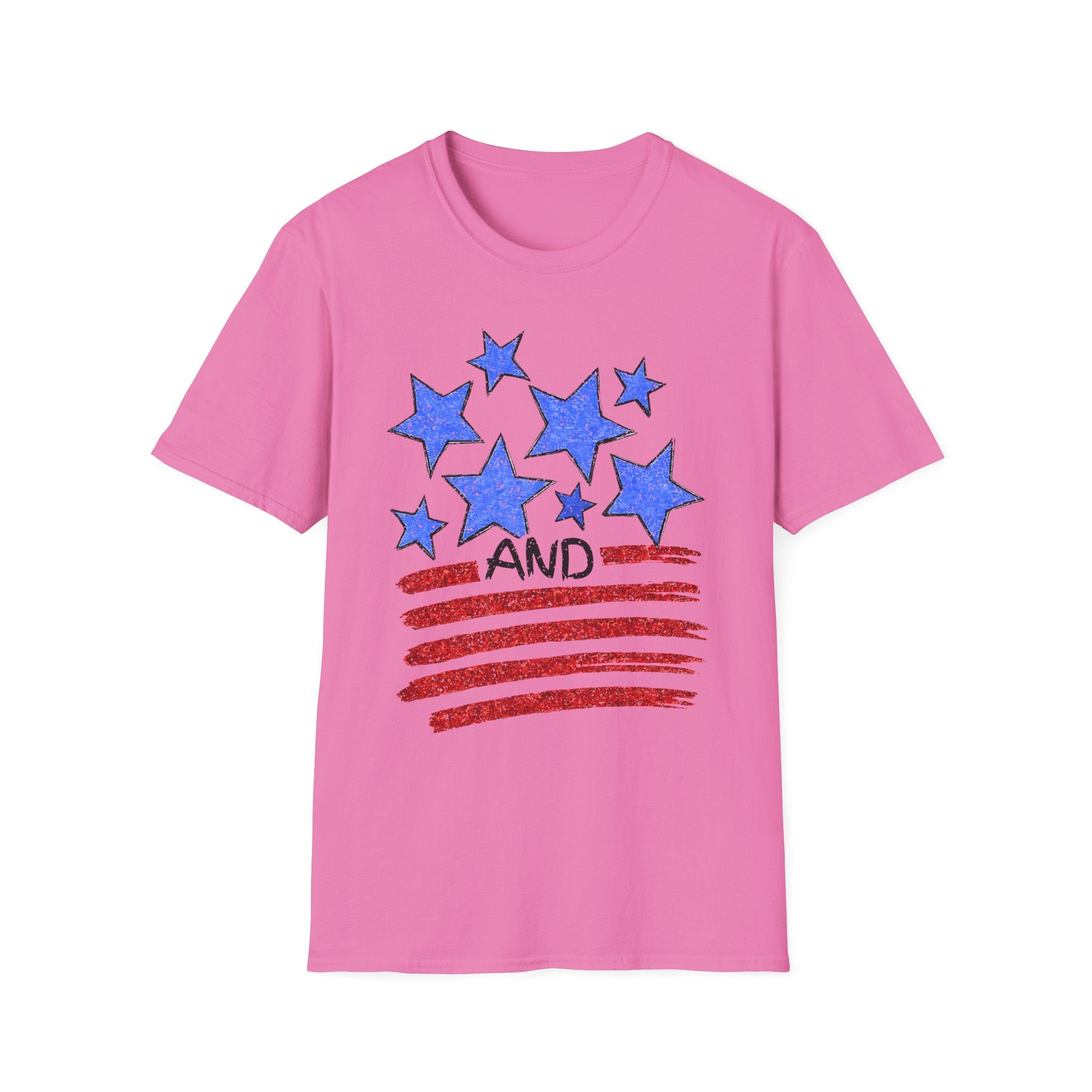 Stars and Stripes T-Shirt — Flag Graphic Patriotic Tee