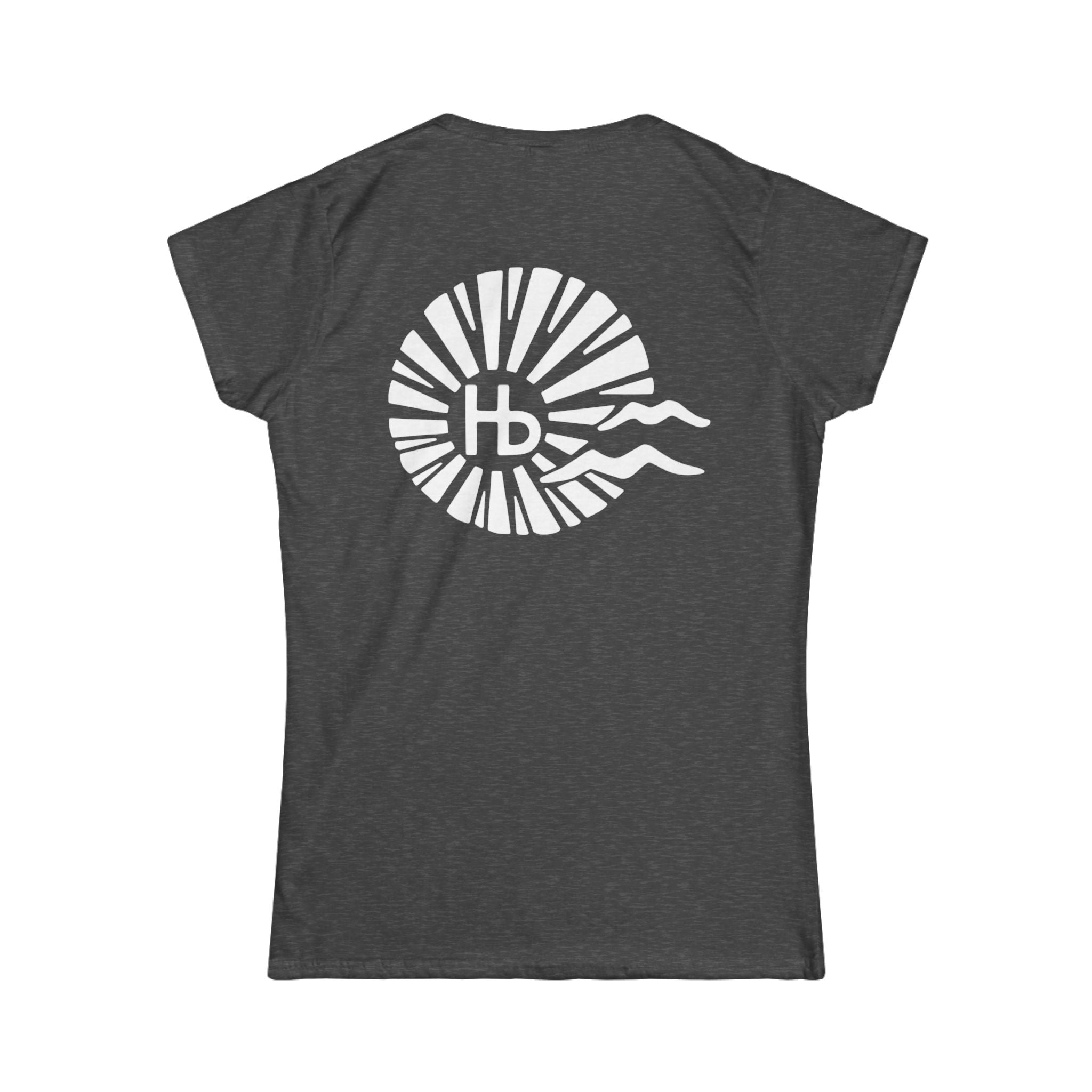 Hermosa Beach Sunset Logo Tee | Hb California Nautical Sunburst T-Shirt