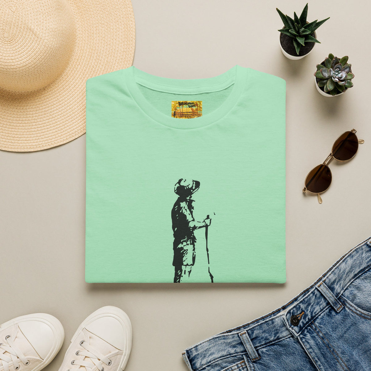 Beach Bum Burt's - Gone  But Not Forgotten - Men's Woman's T-Shirt - Cool Casual Wear, Summer Vibes, Gift for Beach Lovers,  Relaxed Style
