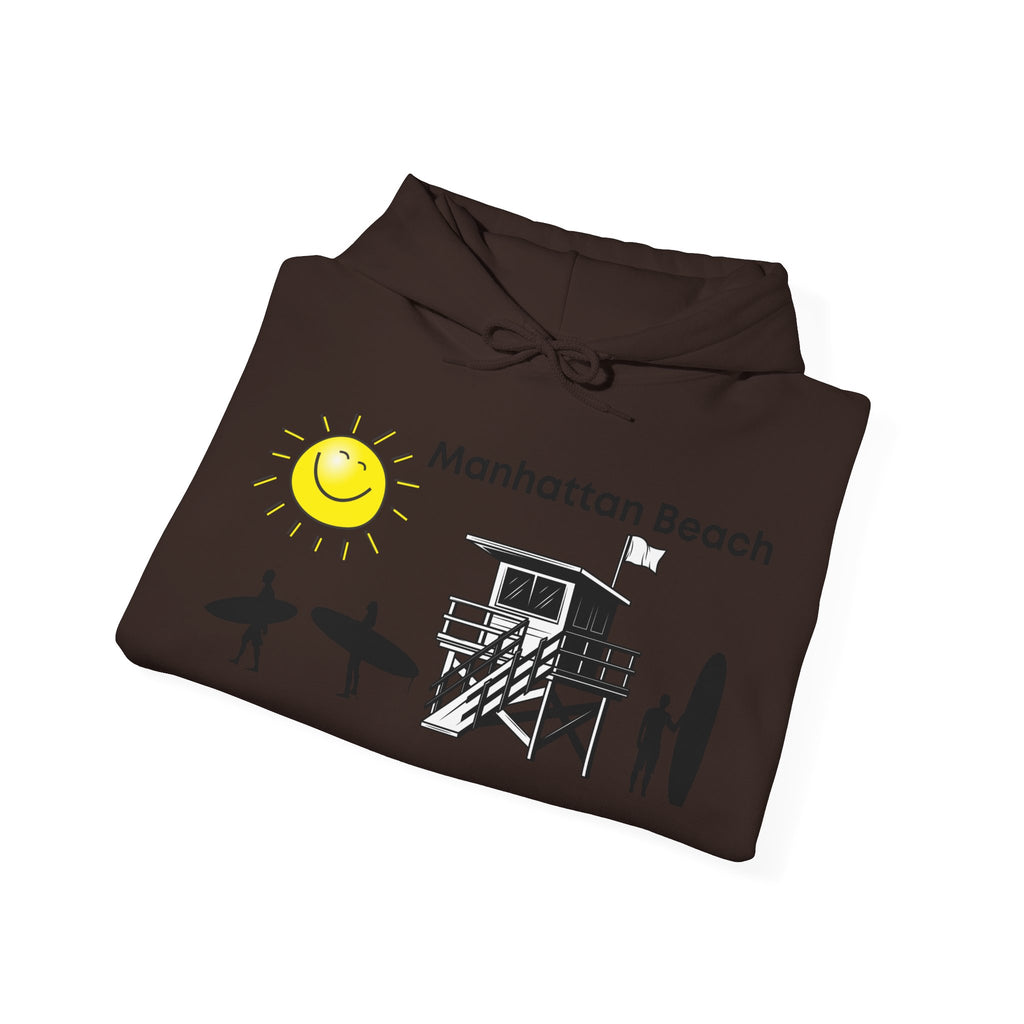 Manhattan Beach California Unisex Heavy Blend™ Hooded Sweatshirt