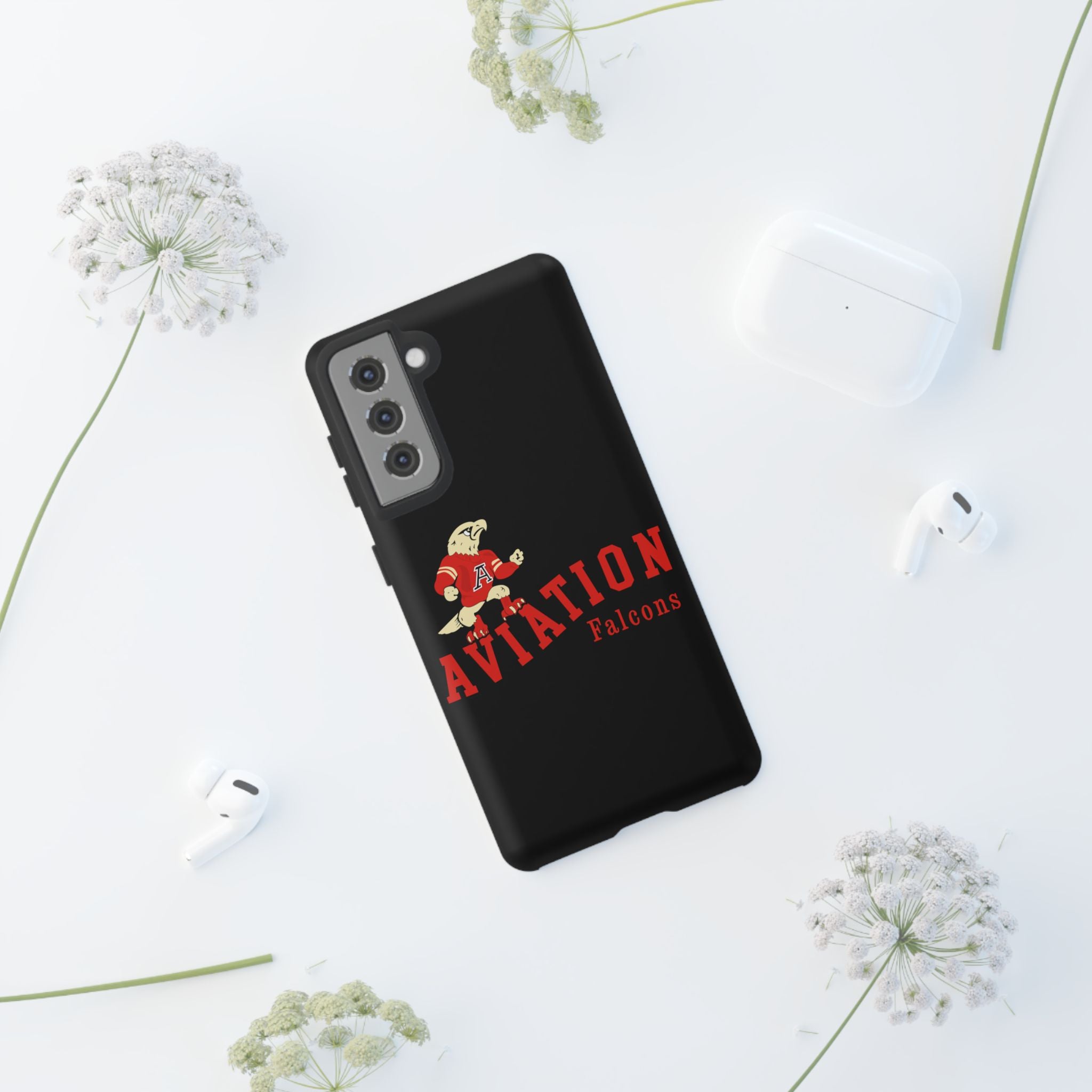 Aviation High School - Redondo Beach Tough Phone Cases "Gone But Not Forgotten"