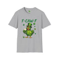F-CAW-F Leprechaun Chicken T-Shirt | St. Patrick's Day Shamrock Tee
