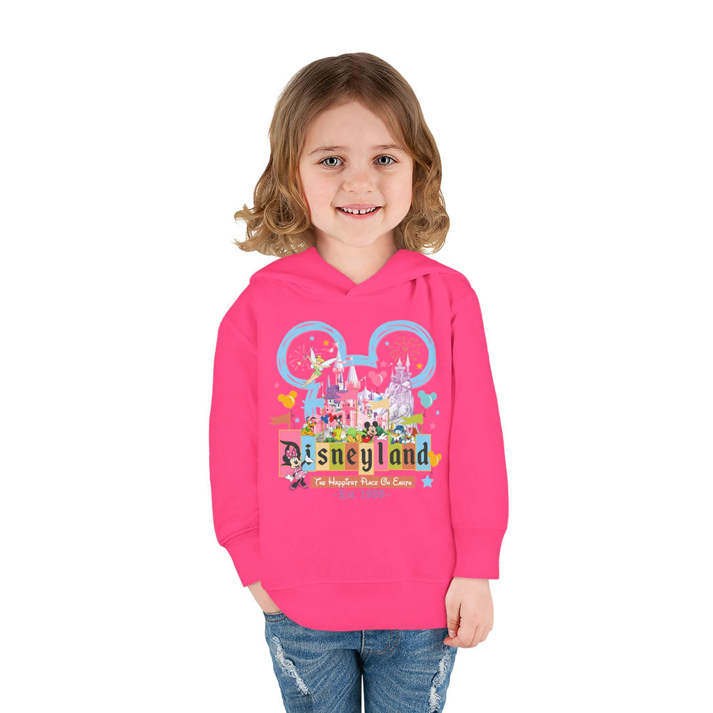 Disneyland Way Back Machine Castle Mickeee Ears Hoodie | Toddler Pullover