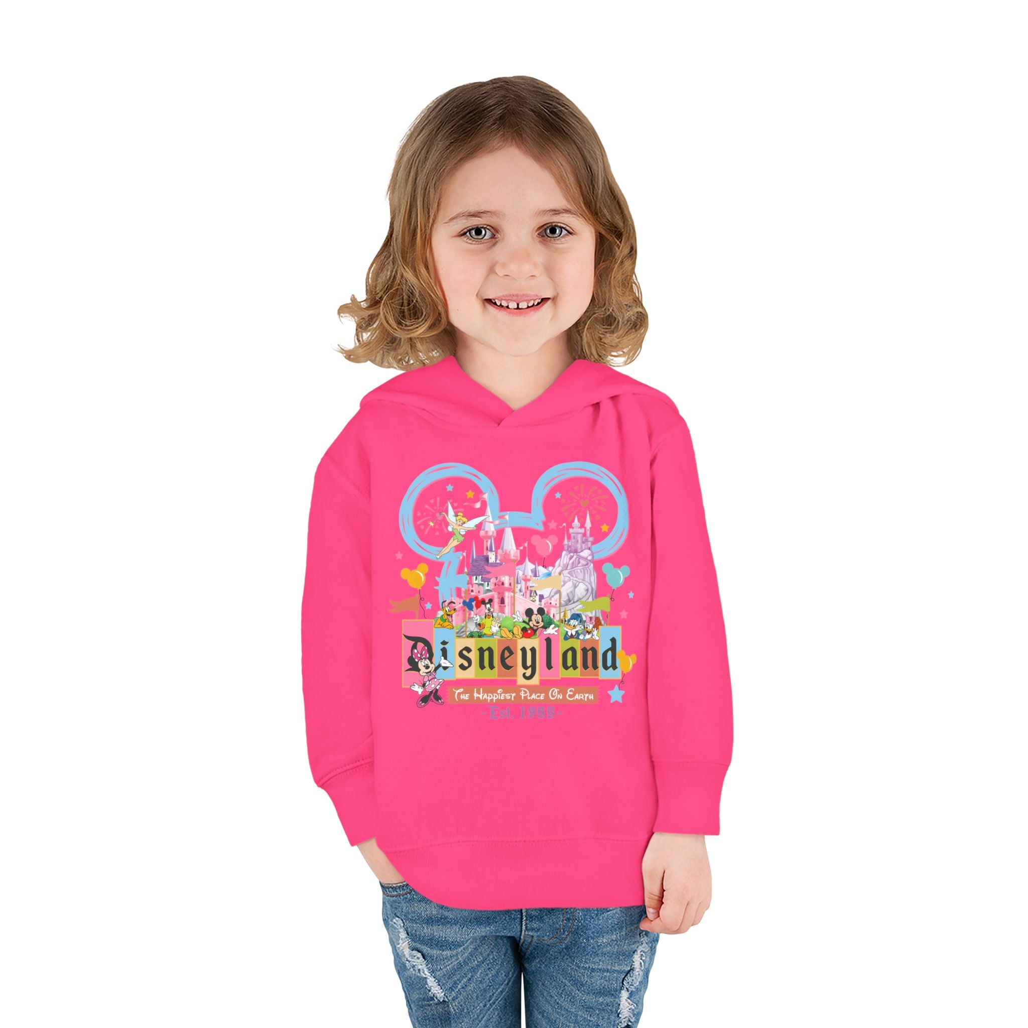 Disneyland Way Back Machine Castle Mickeee Ears Hoodie | Toddler Pullover