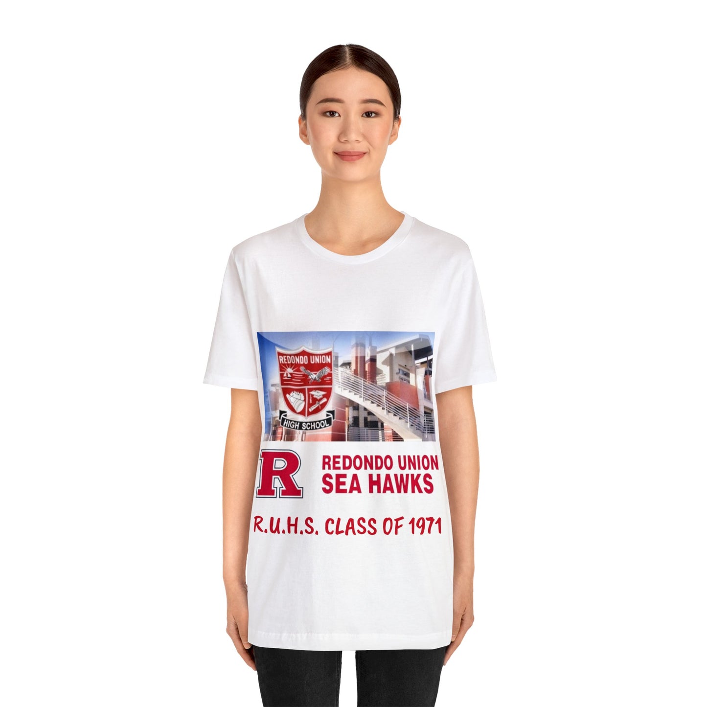 Redondo Union High School Class of 1971 - Unisex Jersey Short Sleeve Tee