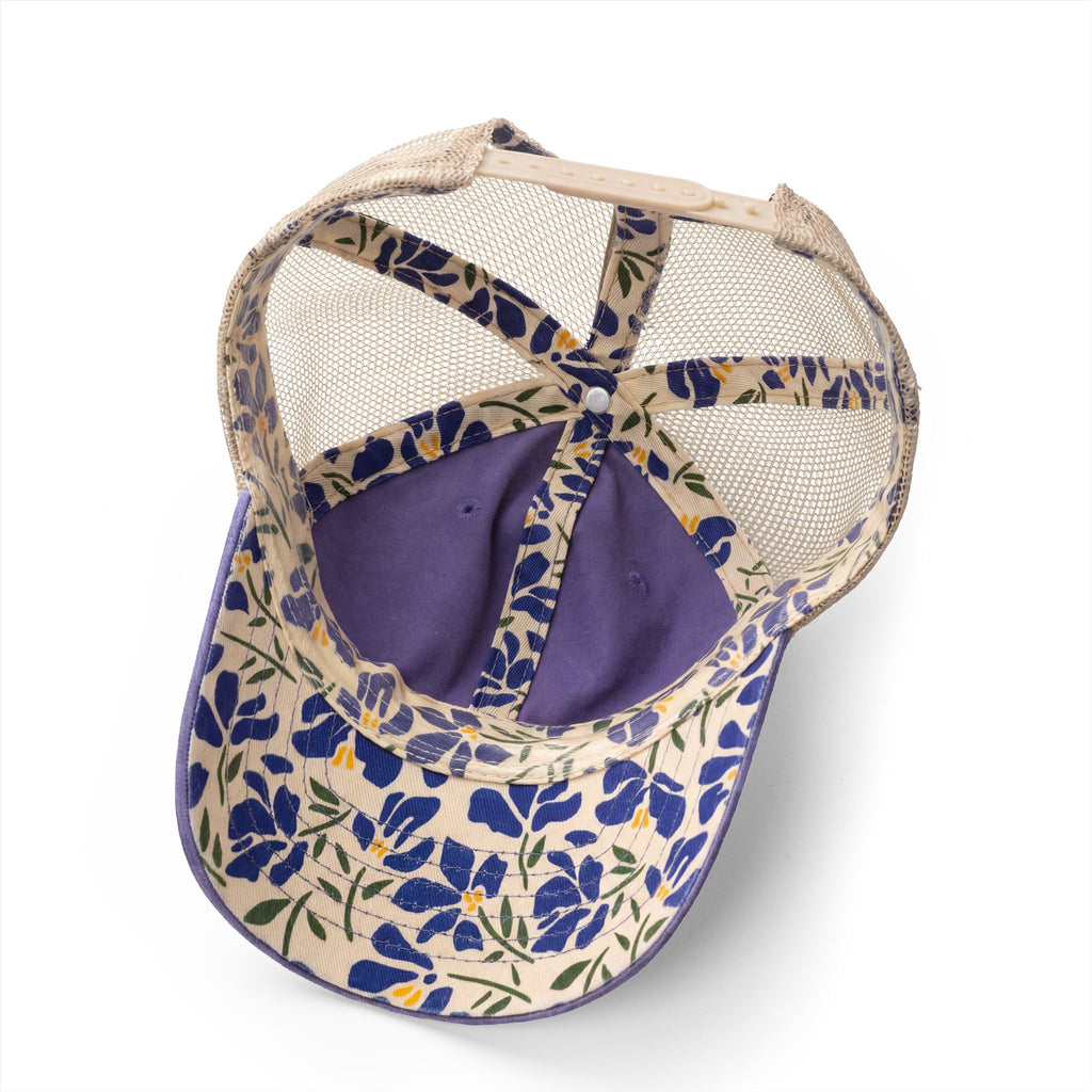 Women's Washed Mesh-Back Cap - Manhattan Beach Hometown Fair 2026 Design