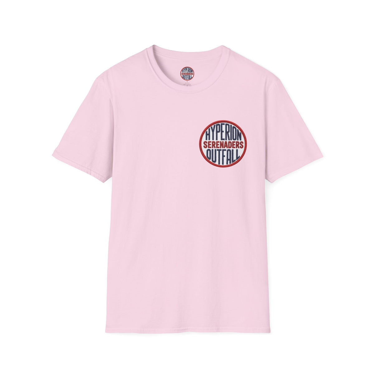 Hyperion Outfall Serenaders  Manhattan Beach T-Shirt — Retro Band Logo Tee