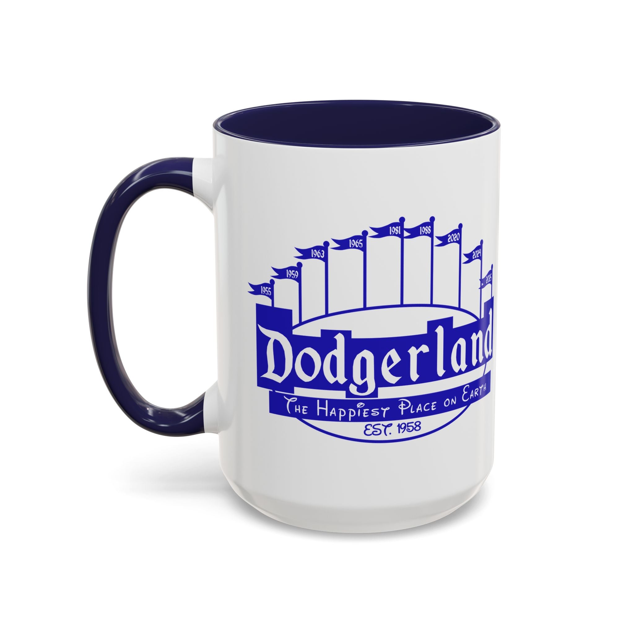 DodgerLAnd Logo Mug | Accent Coffee Mug 11oz or 15oz