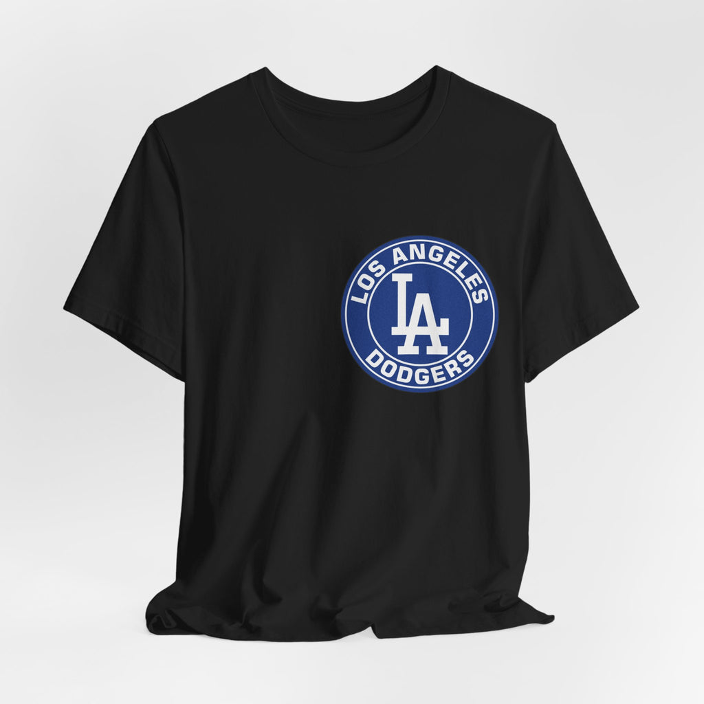 Los Angeles Doyers (Front and Back Printing) Mens Womans Jersey Short Sleeve Tee