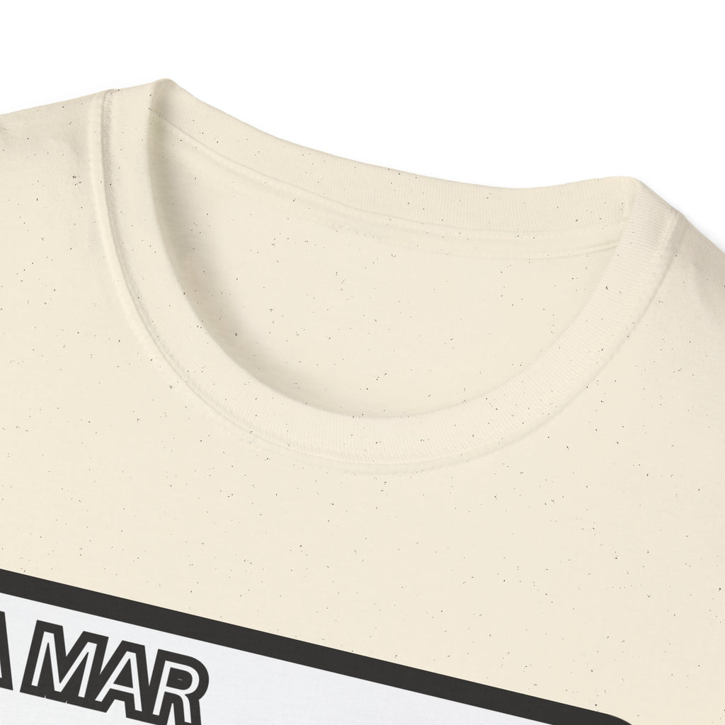 La Mar Theater Manhattan Beach  T-Shirt | Vintage Black & White Urban Graphic YKIYK