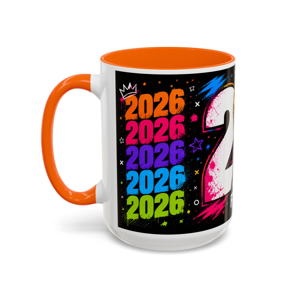 2026 FIFA World Cup Coffee Mug — Colorful Trophy Design (11/15oz)