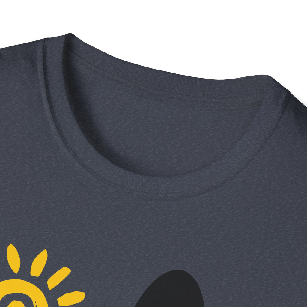 Hermosa Beach Long Board Unisex Softstyle T-Shirt