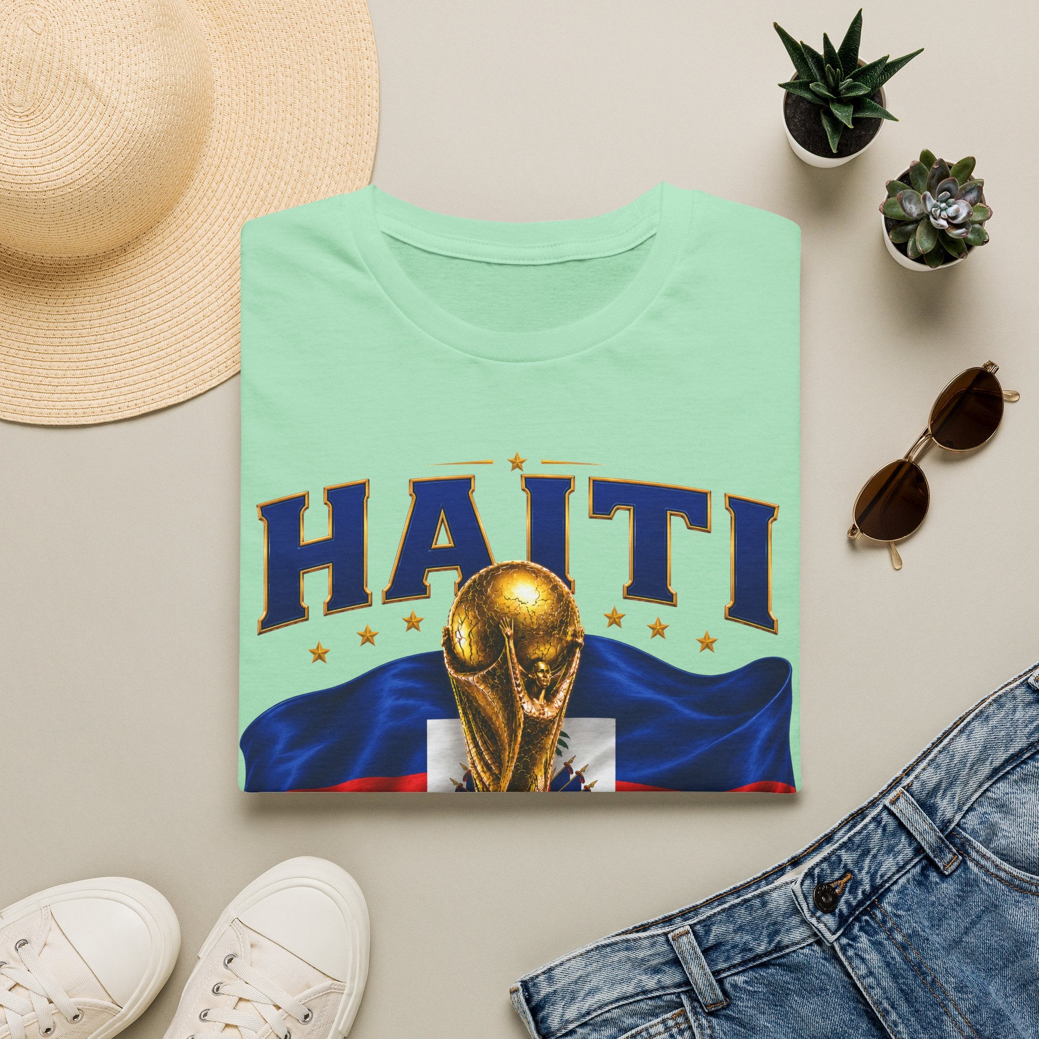 Haiti 2026 World Cup Trophy T-Shirt FIFA