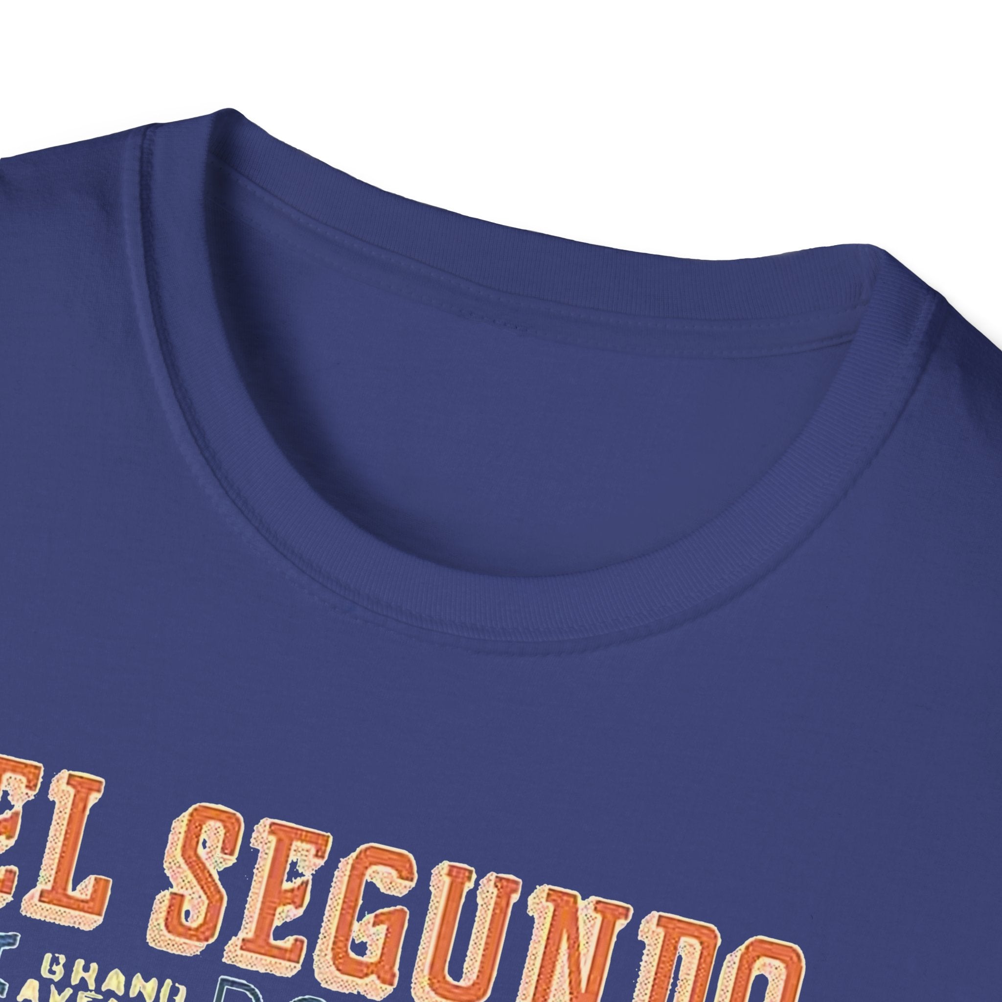 El Segundo Typography T-Shirt | Beach Town Landmarks Word Art
