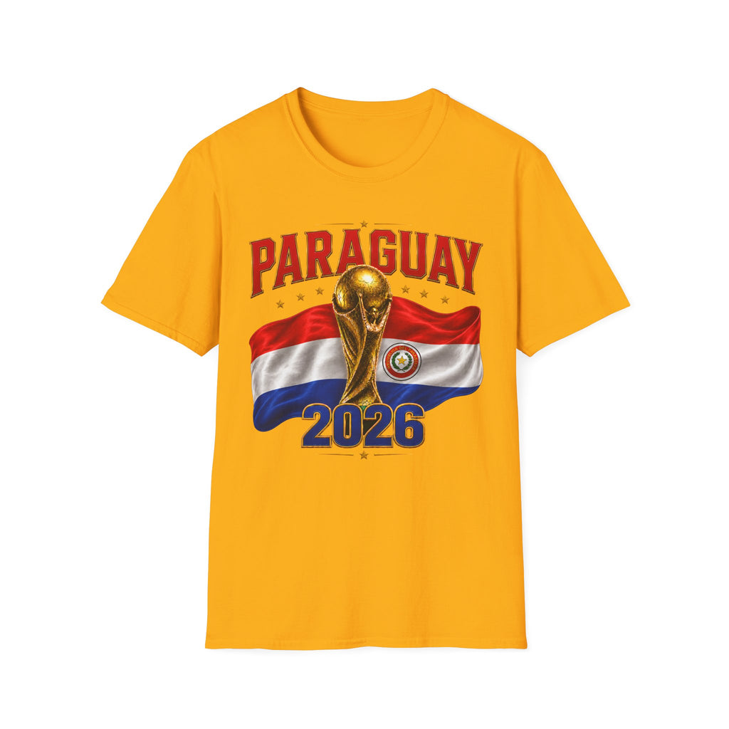 Paraguay 2026 World Cup T-Shirt — Fans Soccer Jersey Tee