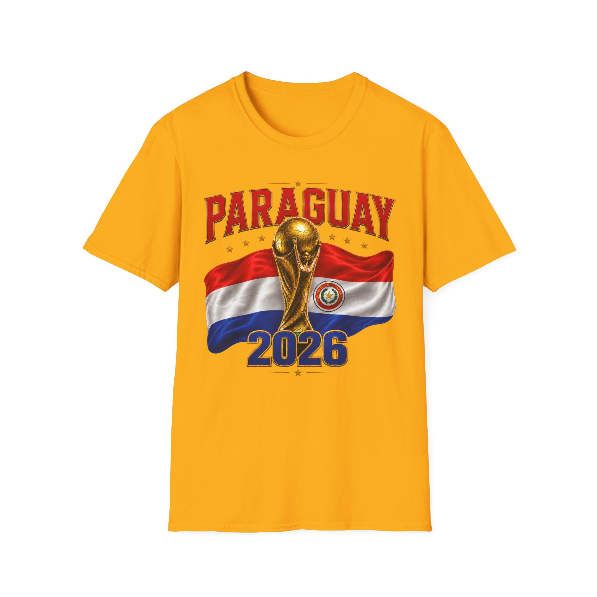 Paraguay 2026 World Cup T-Shirt — Fans Soccer Jersey Tee