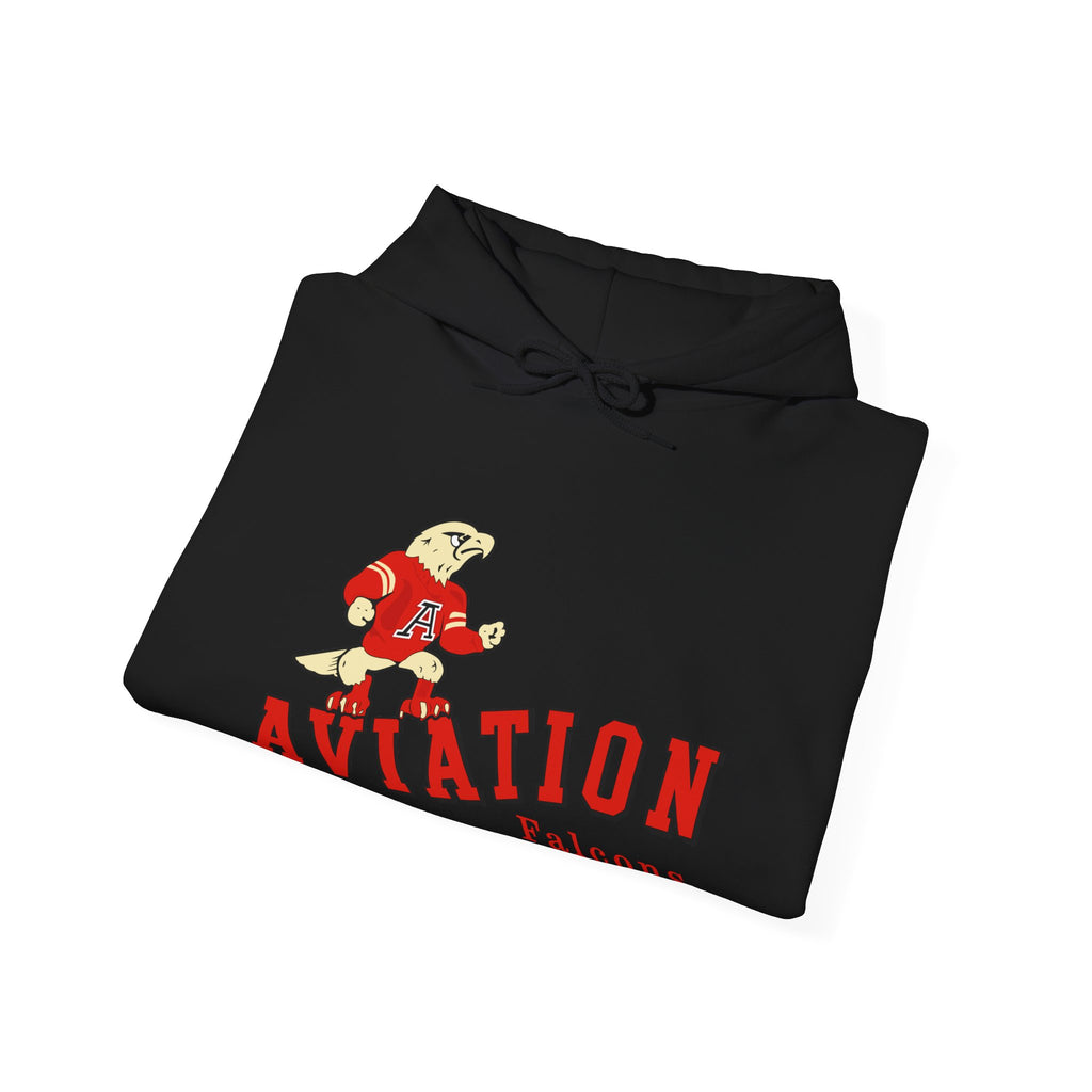 Aviation High School Redondo Beach California  M/W Heavy Blend Hooded Sweatshirt