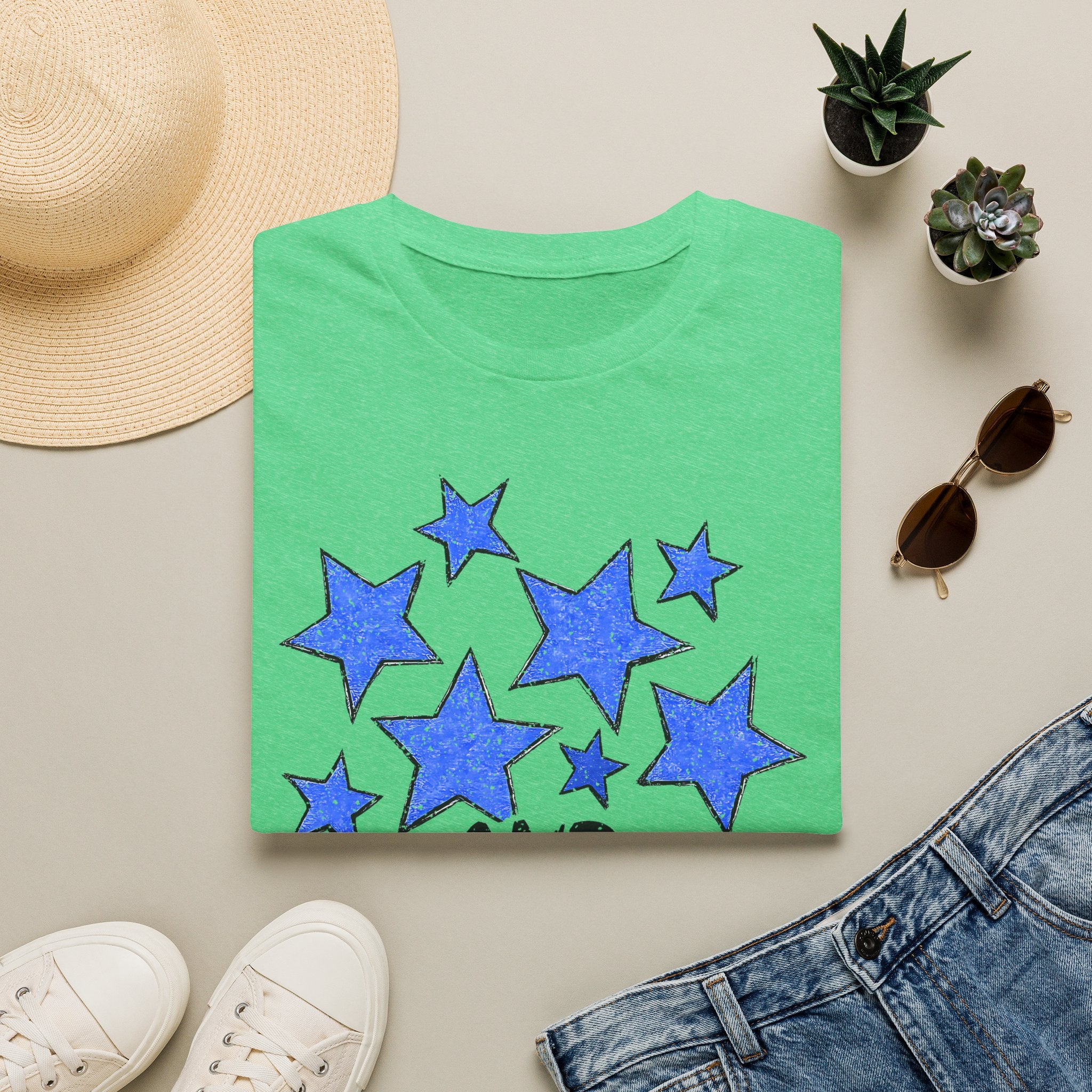 Stars and Stripes T-Shirt — Flag Graphic Patriotic Tee