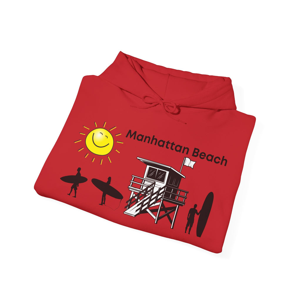 Manhattan Beach California Unisex Heavy Blend™ Hooded Sweatshirt