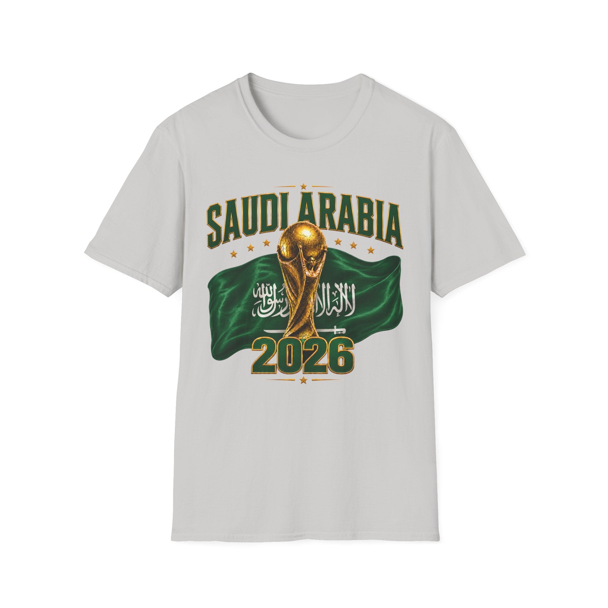 Saudi Arabia 2026 World Cup T-Shirt – Soccer Champion Trophy Design