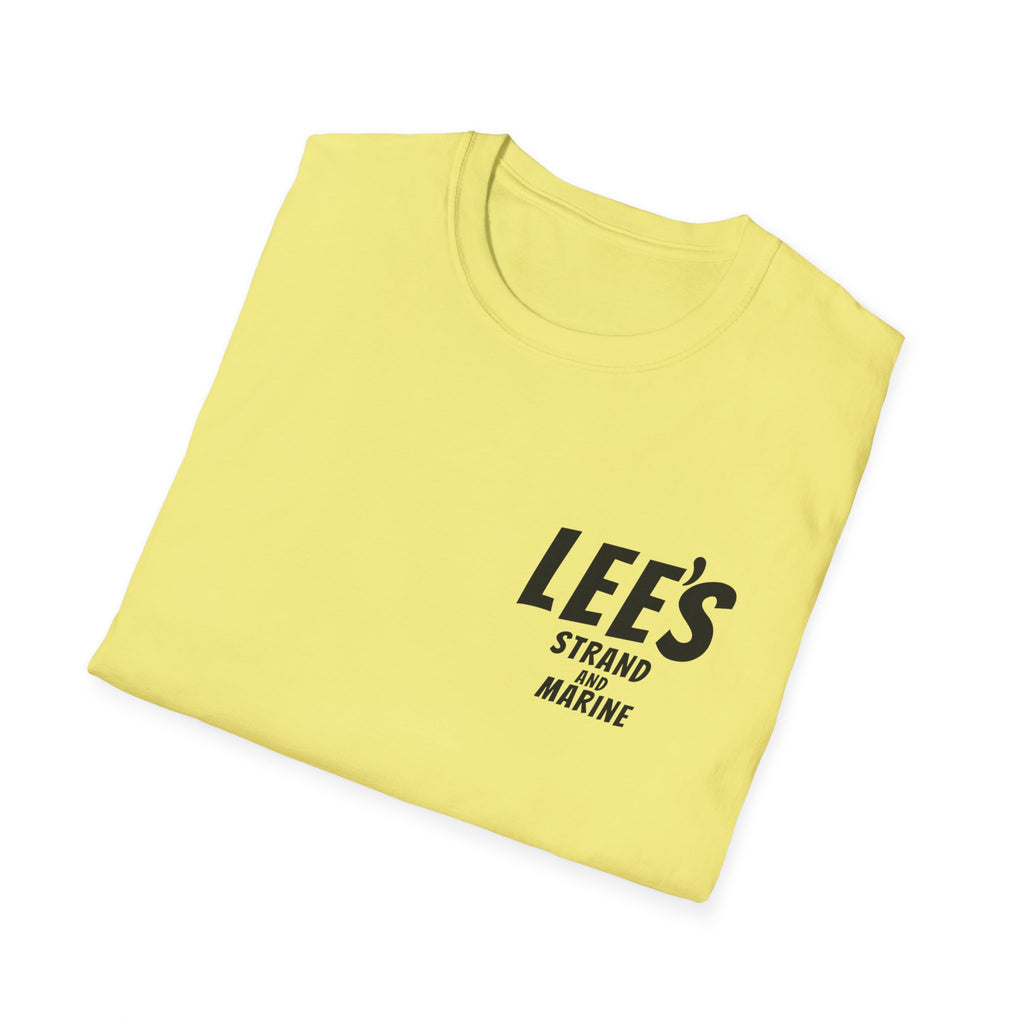 Greasy Lee's Manhattan Beach Old School T-Shirt | Marine and Strand Manhattan Beach Vintage Surf Design