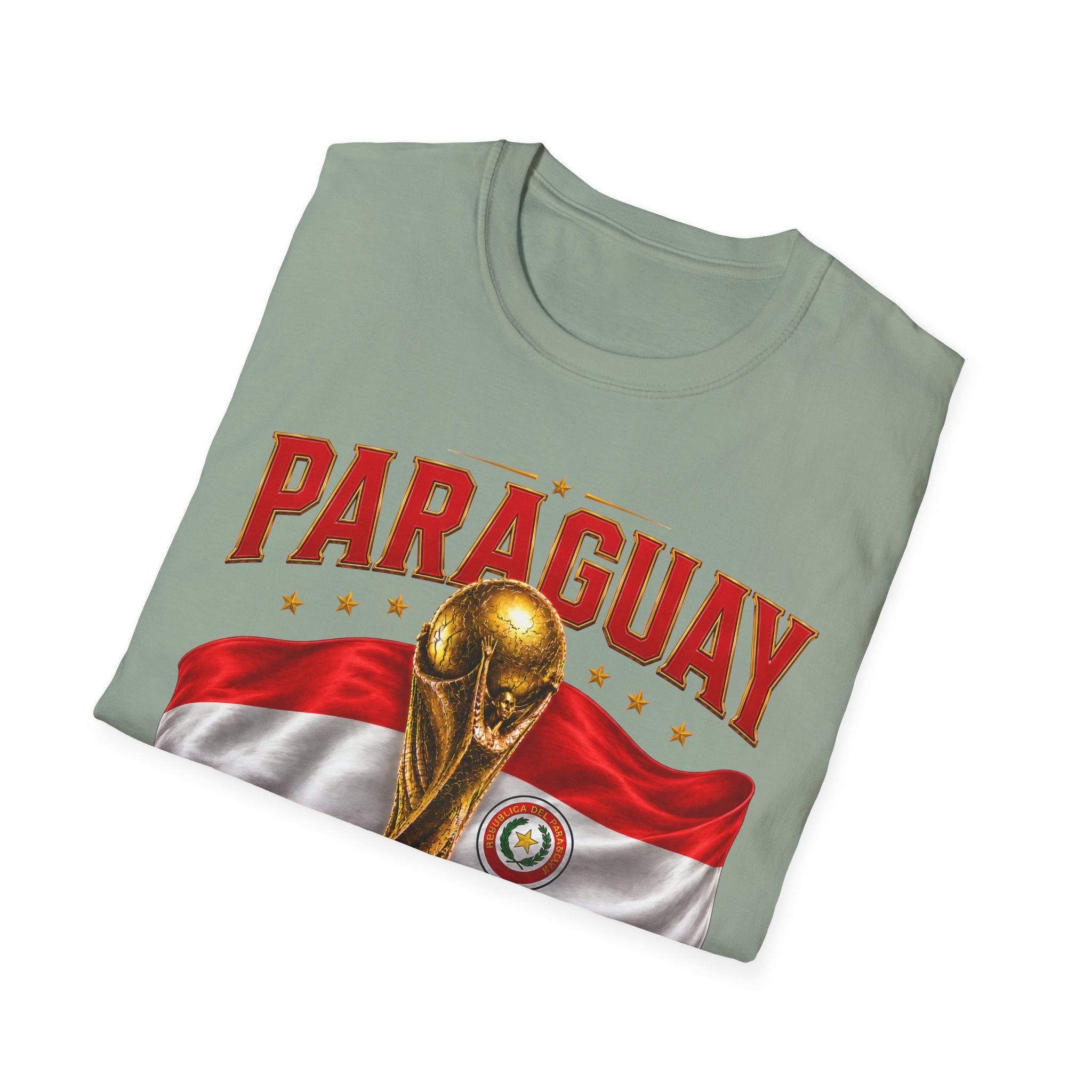 Paraguay 2026 World Cup T-Shirt — Fans Soccer Jersey Tee
