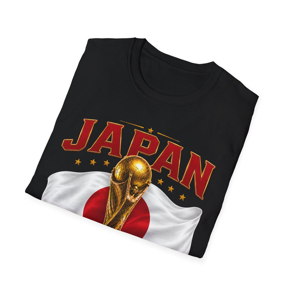 Japan 2026 World Cup T-Shirt — Golden Trophy Soccer Fan Tee
