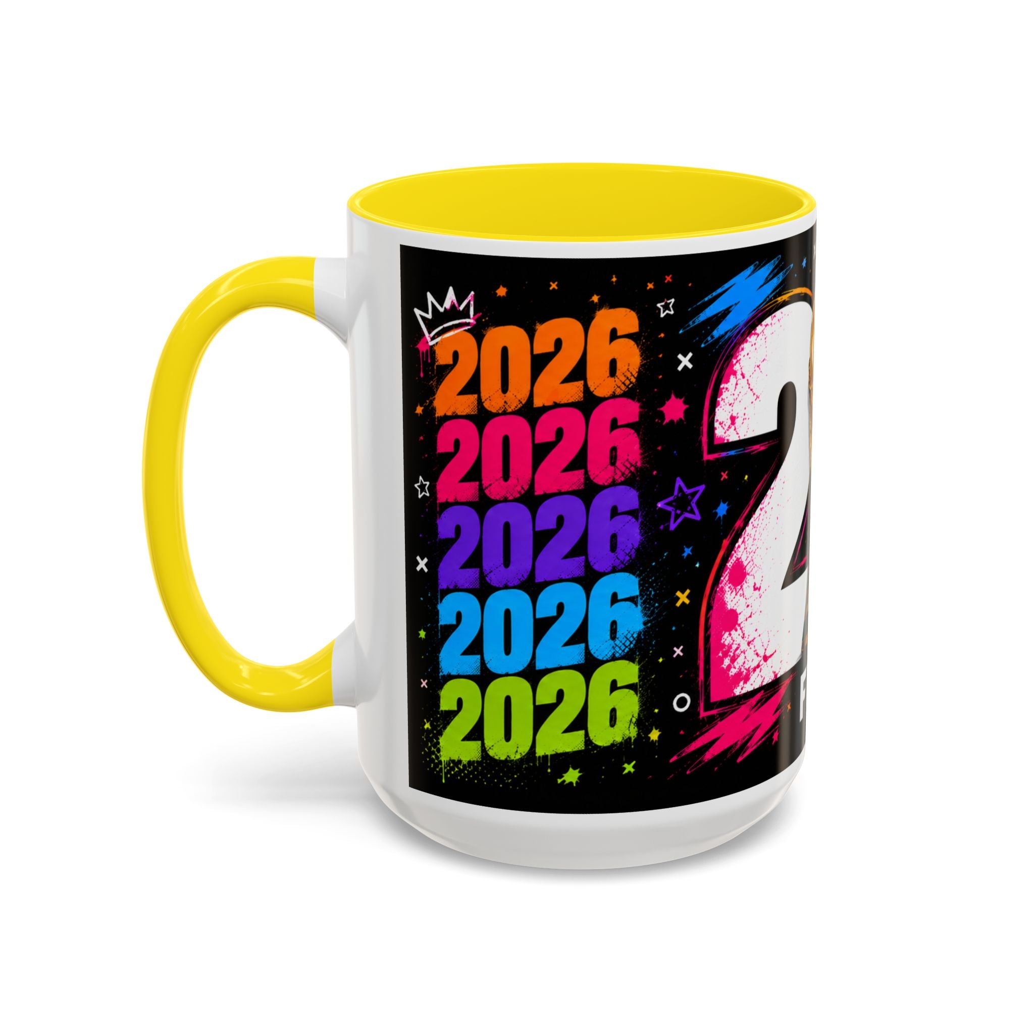 2026 FIFA World Cup Coffee Mug — Colorful Trophy Design (11/15oz)