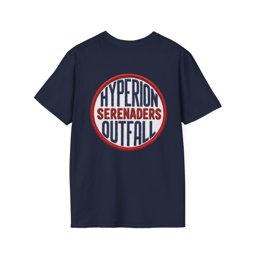 Hyperion Outfall Serenaders  Manhattan Beach T-Shirt — Retro Band Logo Tee