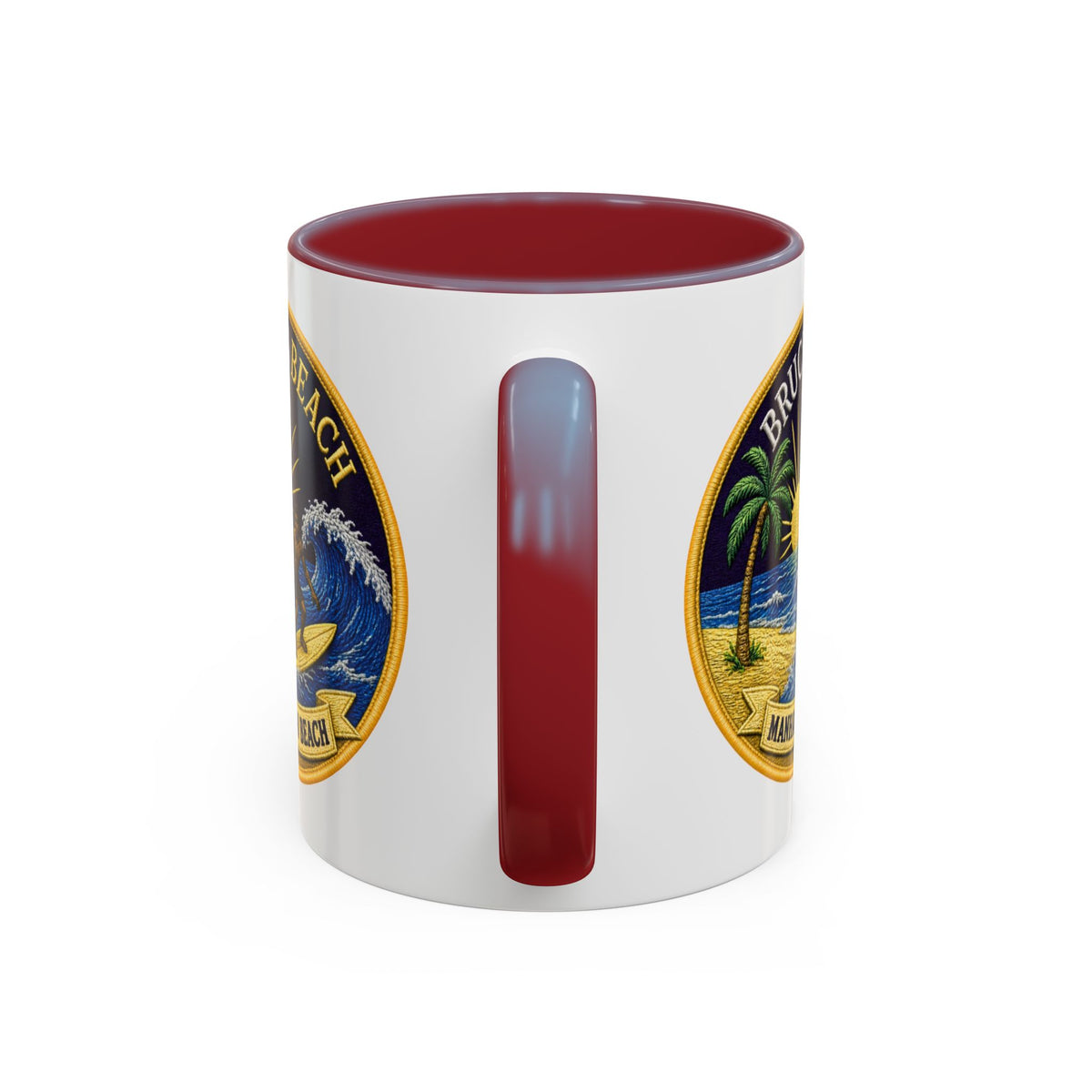 Manhattan Beach Surf Mug — Bruce’s Beach Coffee Cup (11/15oz Accent)